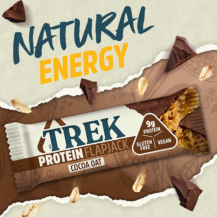 Trek Cocoa Oat Flapjack 50g